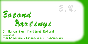 botond martinyi business card